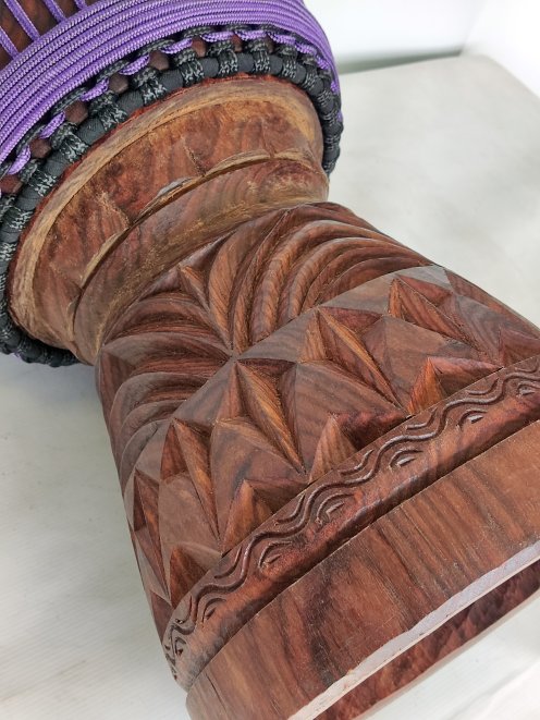 Custom-made djembe - Signature Burkina Faso djembe
