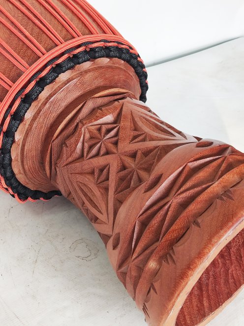 Custom-made djembe - Signature Guinea djembe