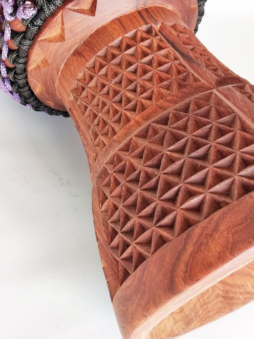 Fan palm (kolo kolo) Mali djembe - Top djembe drum