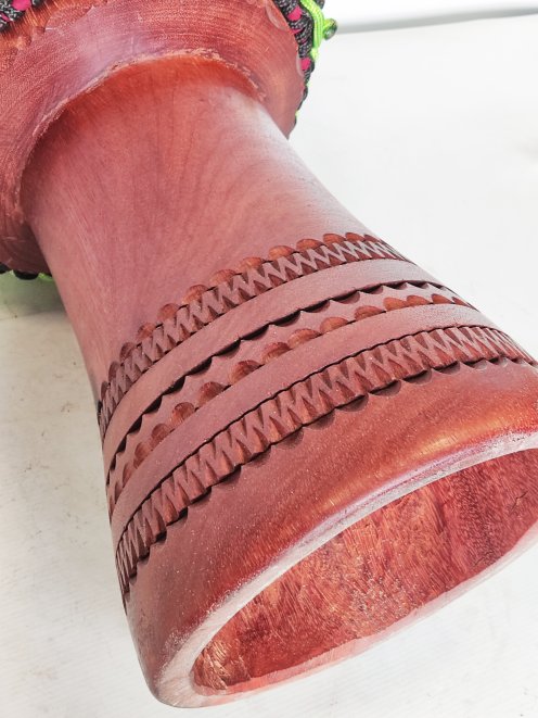Custom-made djembe - Signature Mali djembe 6705