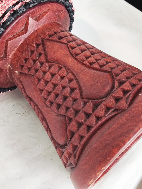 Custom-made djembe - Signature Mali djembe