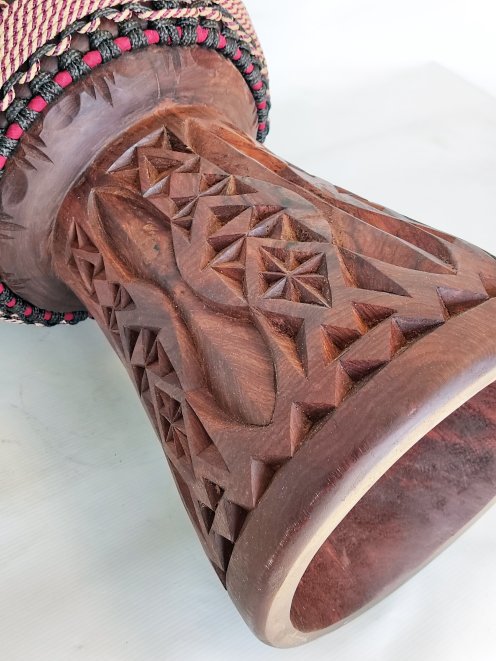 Custom-made djembe - Signature Mali djembe 6604