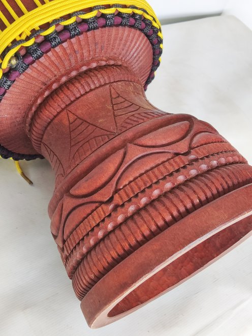 Custom-made djembe - Signature Burkina Faso djembe