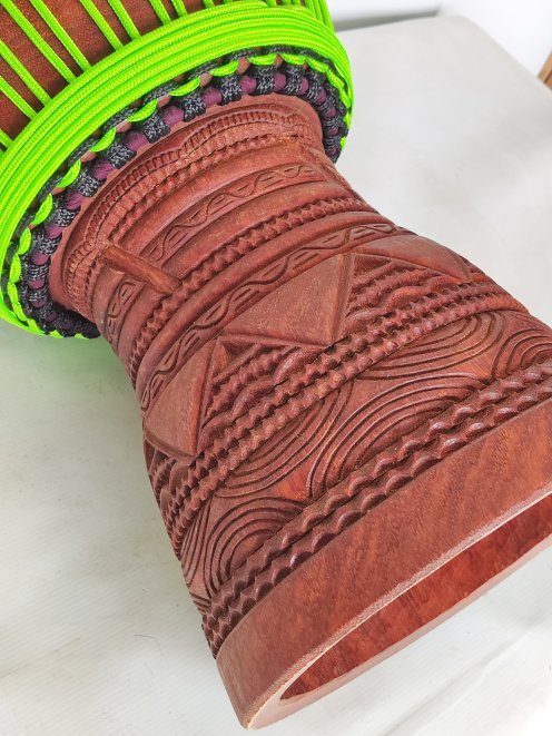 Custom-made djembe - Signature Burkina Faso djembe
