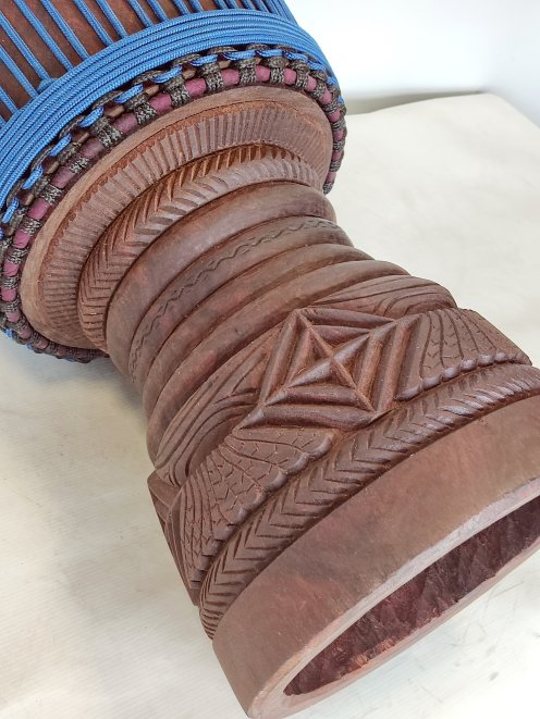 Custom-made djembe - Signature Burkina Faso djembe