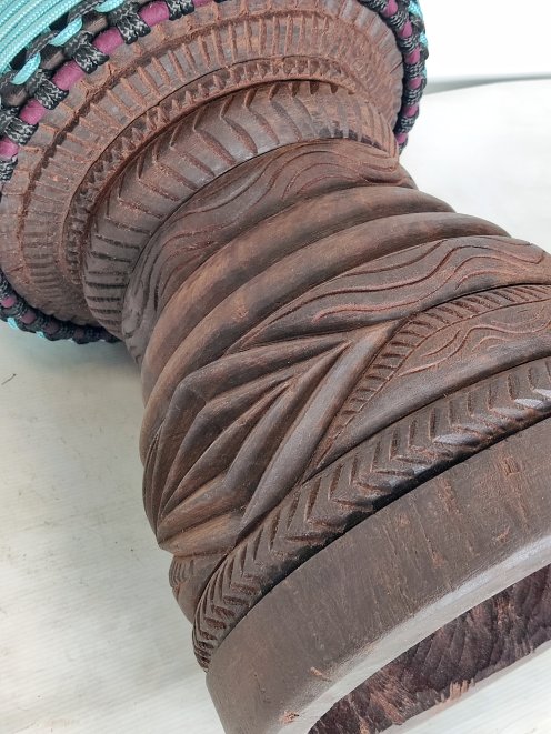 Custom-made djembe - Signature Burkina Faso djembe