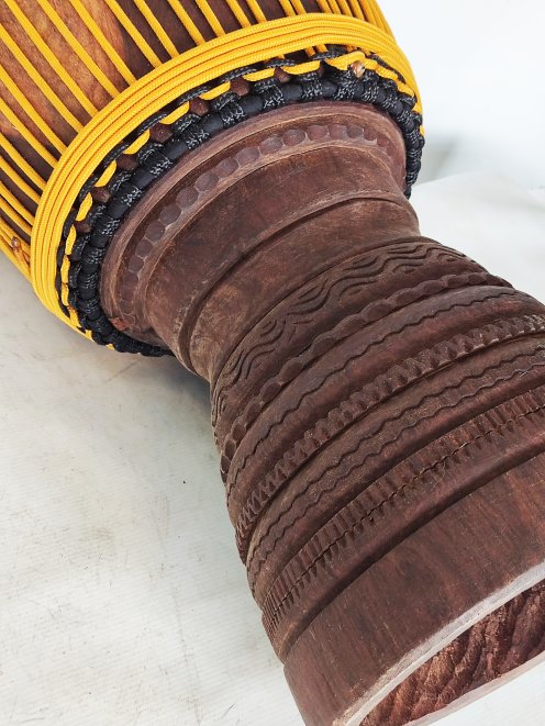 Custom-made djembe - Signature Burkina Faso djembe