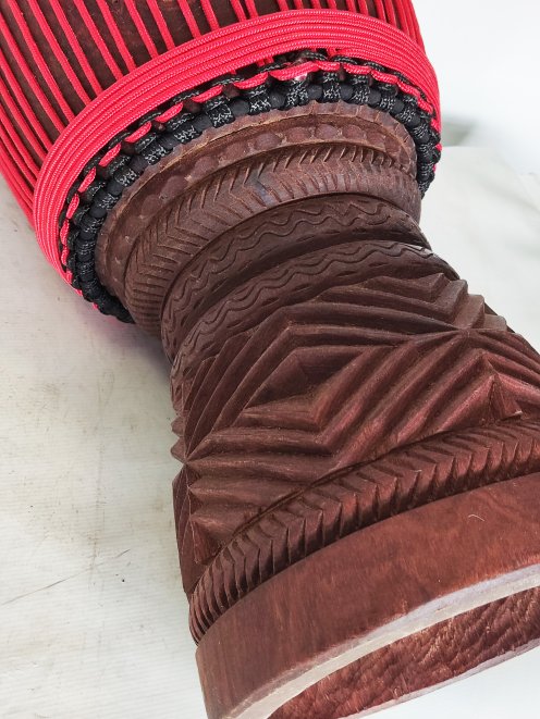 Custom-made djembe - Signature Burkina Faso djembe