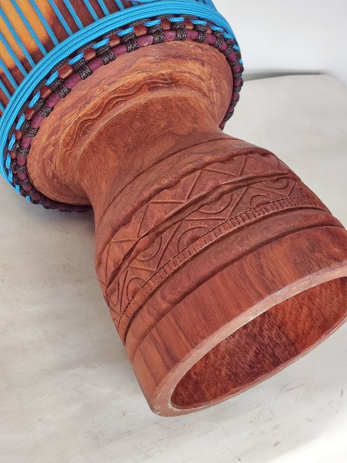 Custom-made djembe - Signature Burkina Faso djembe