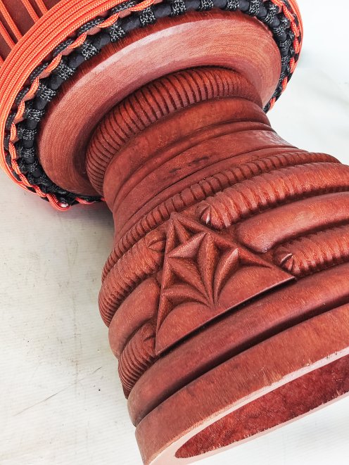 Custom-made djembe - Signature Burkina Faso djembe