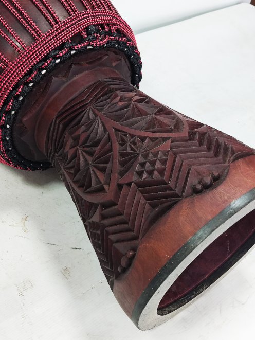 Custom-made djembe - Signature Mali djembe