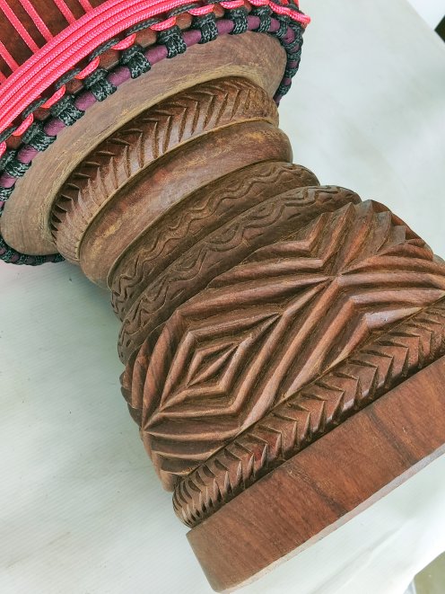 Custom-made djembe - Signature Burkina Faso djembe