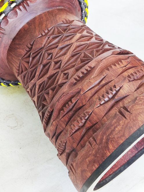 Custom-made djembe - Signature Guinea djembe