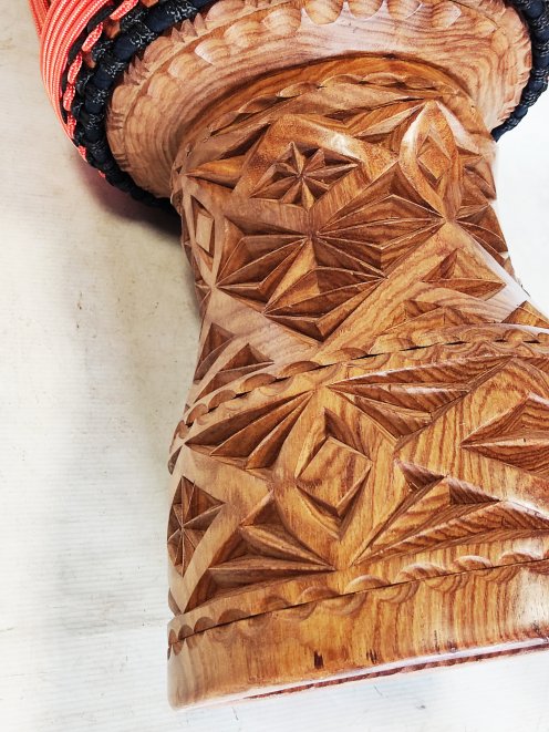 Custom-made djembe - Signature Guinea djembe