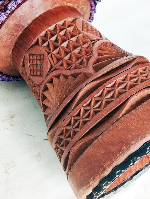 Custom-made djembe - Signature Guinea djembe