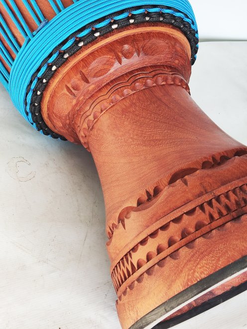 Custom-made djembe - Signature Mali djembe
