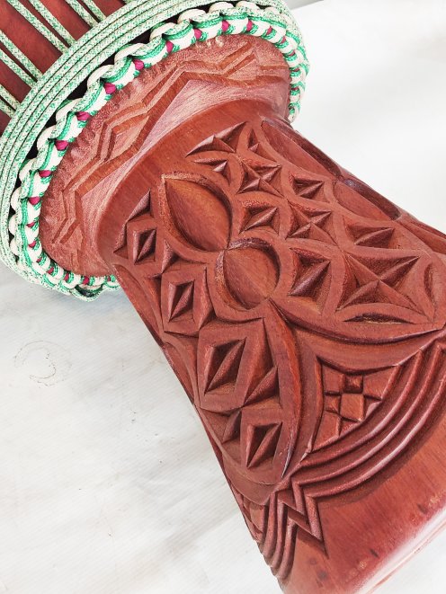 Custom-made djembe - Signature Mali djembe