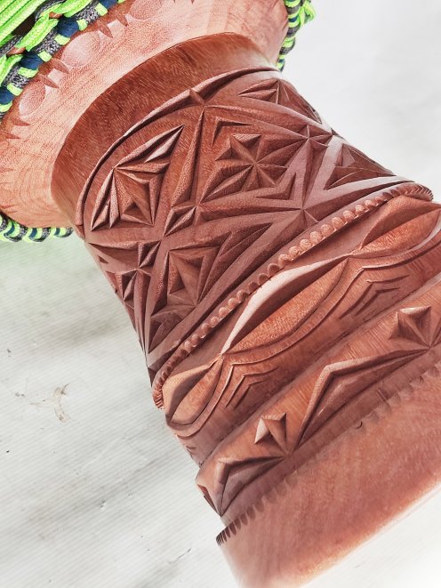 Custom-made djembe - Signature Guinea djembe