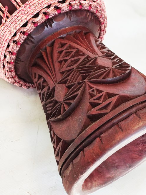 Custom-made djembe - Signature Mali djembe