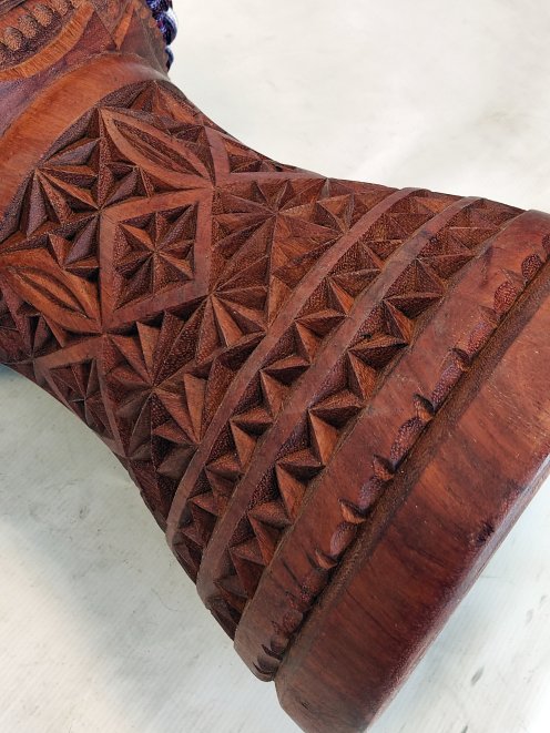 Custom-made djembe - Signature Mali djembe