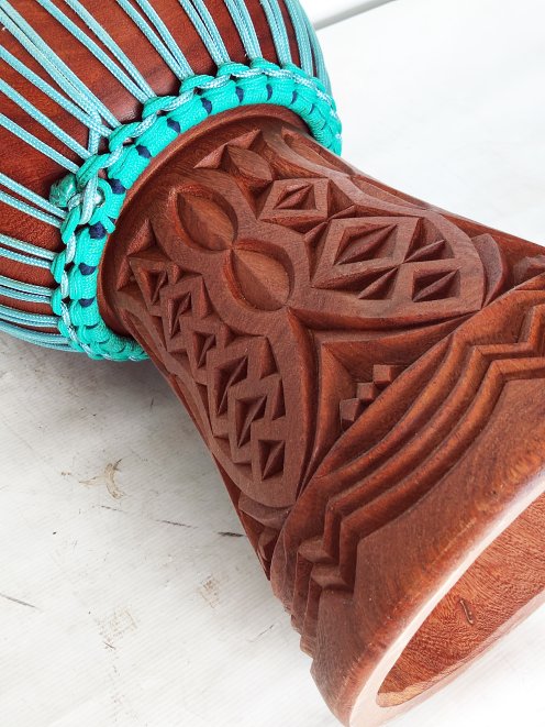 Custom-made djembe - Signature Mali djembe