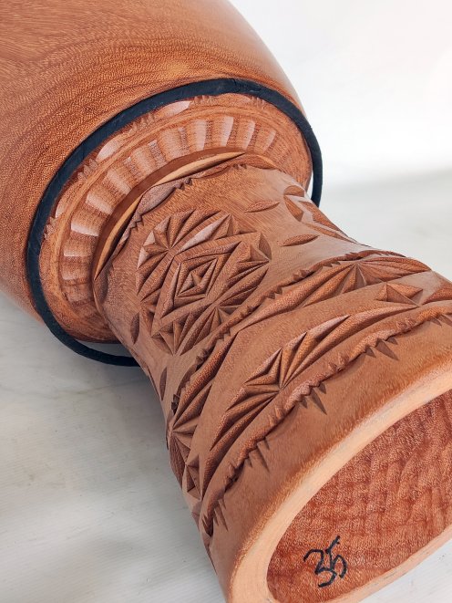 High-end djembe shell - Top Guinea djembe shell 6627