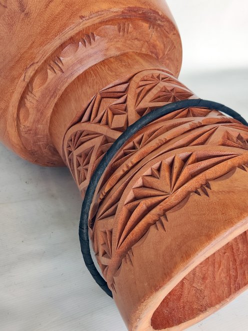 High-end djembe shell - Top Guinea djembe shell 6631