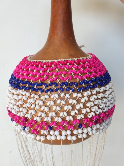 Large Djabara - African Shekere yabara