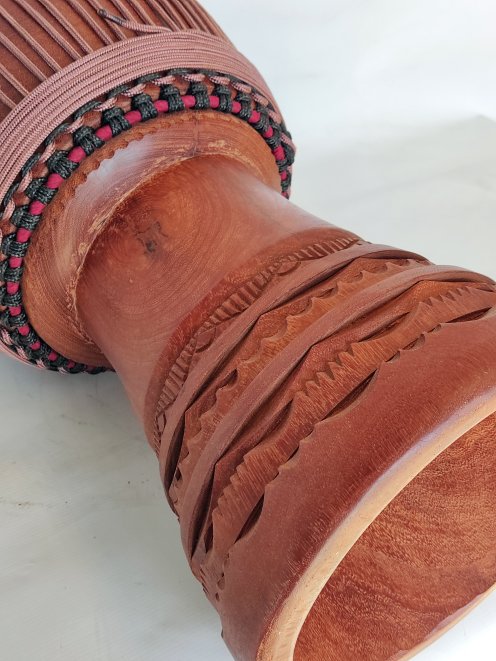 Custom-made djembe - Signature Mali djembe 6605
