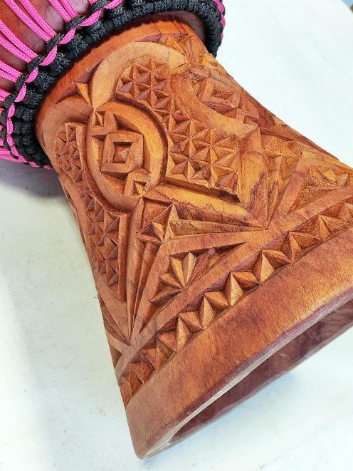 Custom-made djembe - Signature Mali djembe