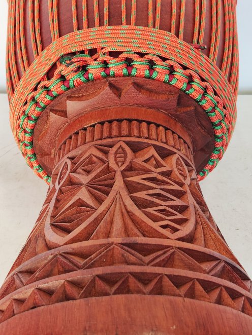 Custom-made djembe - Signature Mali djembe