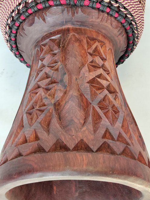 Custom-made djembe - Signature Mali djembe 6604
