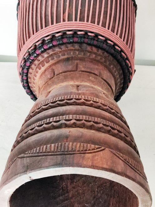 PES reinforced djembe drum rope 5 mm Copper brown 100 m