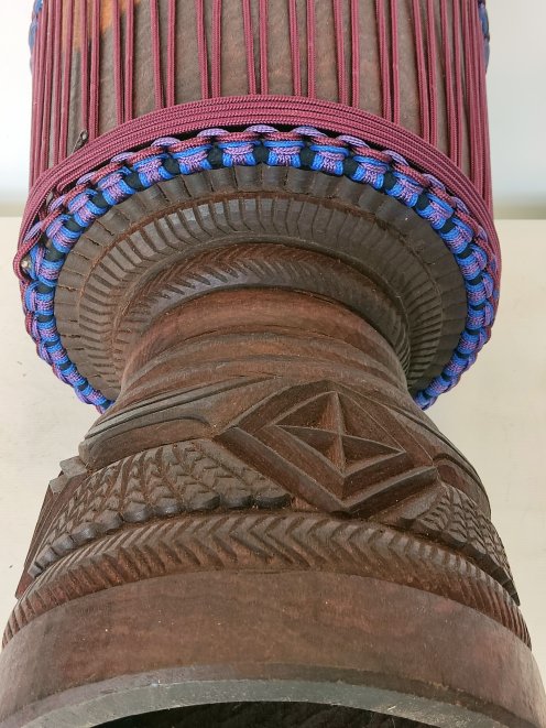 Custom-made djembe - Signature Burkina Faso djembe
