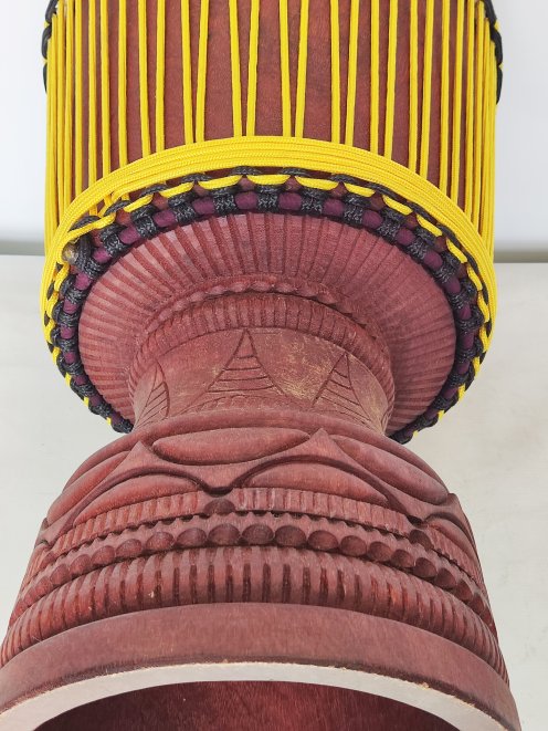 Custom-made djembe - Signature Burkina Faso djembe