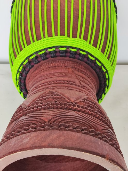 Custom-made djembe - Signature Burkina Faso djembe