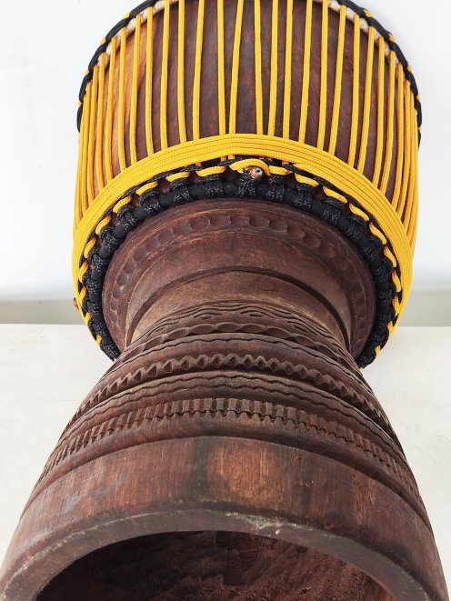 Custom-made djembe - Signature Burkina Faso djembe