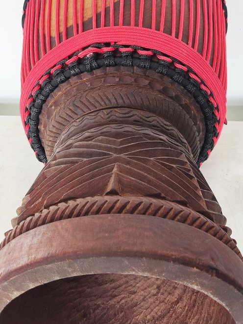 Custom-made djembe - Signature Burkina Faso djembe