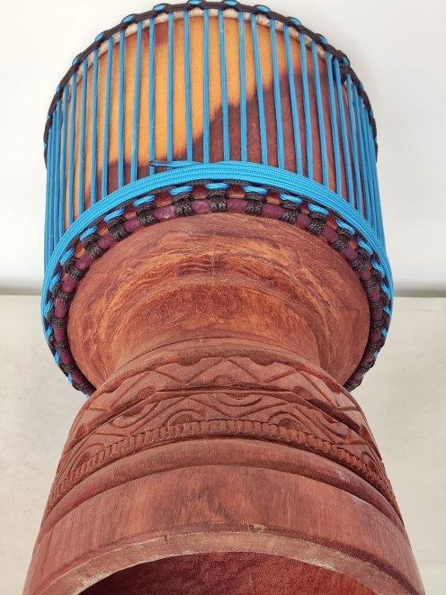 Custom-made djembe - Signature Burkina Faso djembe