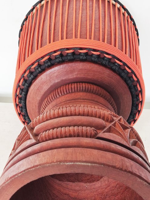 Custom-made djembe - Signature Burkina Faso djembe