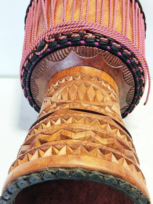 Custom-made djembe - Signature Guinea djembe 6673