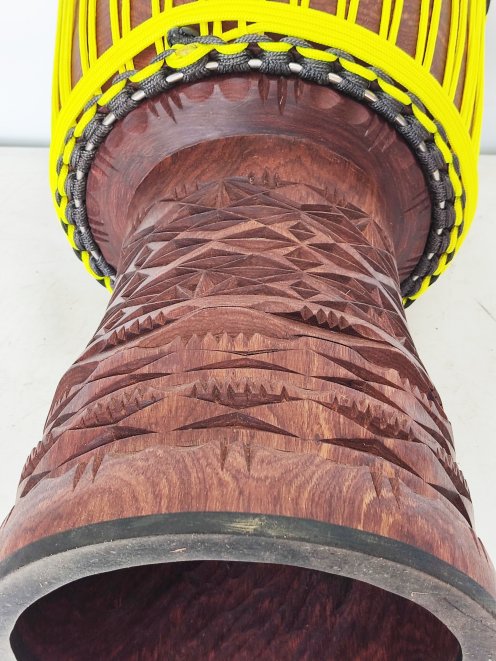 Custom-made djembe - Signature Guinea djembe