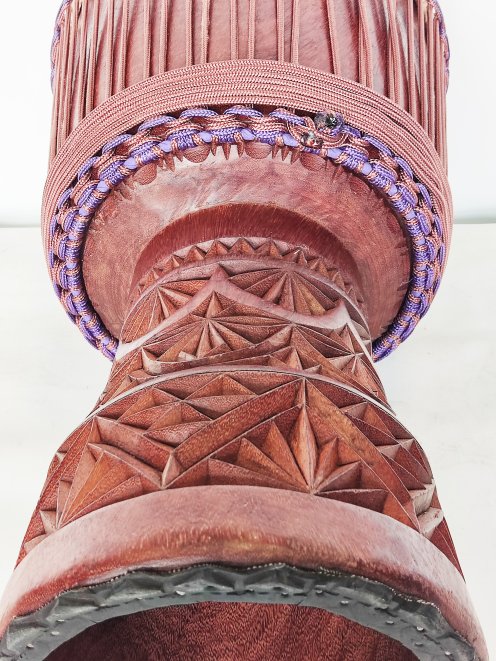 Custom-made djembe - Signature Guinea djembe