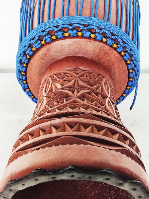 Custom-made djembe - Signature Guinea djembe