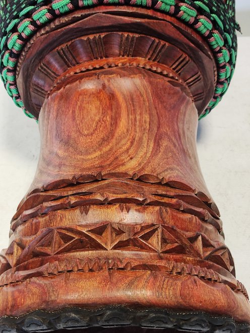 Custom-made djembe - Signature Guinea djembe