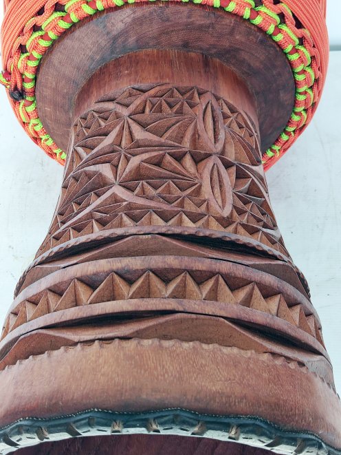 Custom-made djembe - Signature Guinea djembe