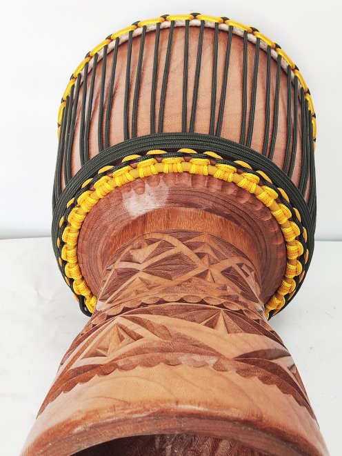 Custom-made djembe - Signature Guinea djembe