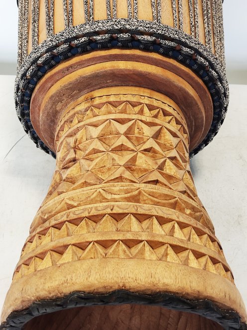 Custom-made djembe - Signature Guinea djembe