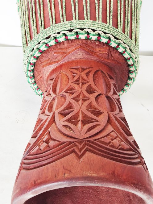 Custom-made djembe - Signature Mali djembe