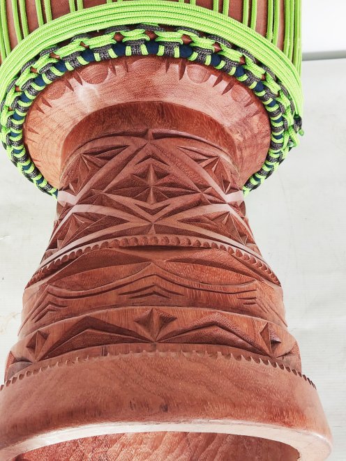 Custom-made djembe - Signature Guinea djembe